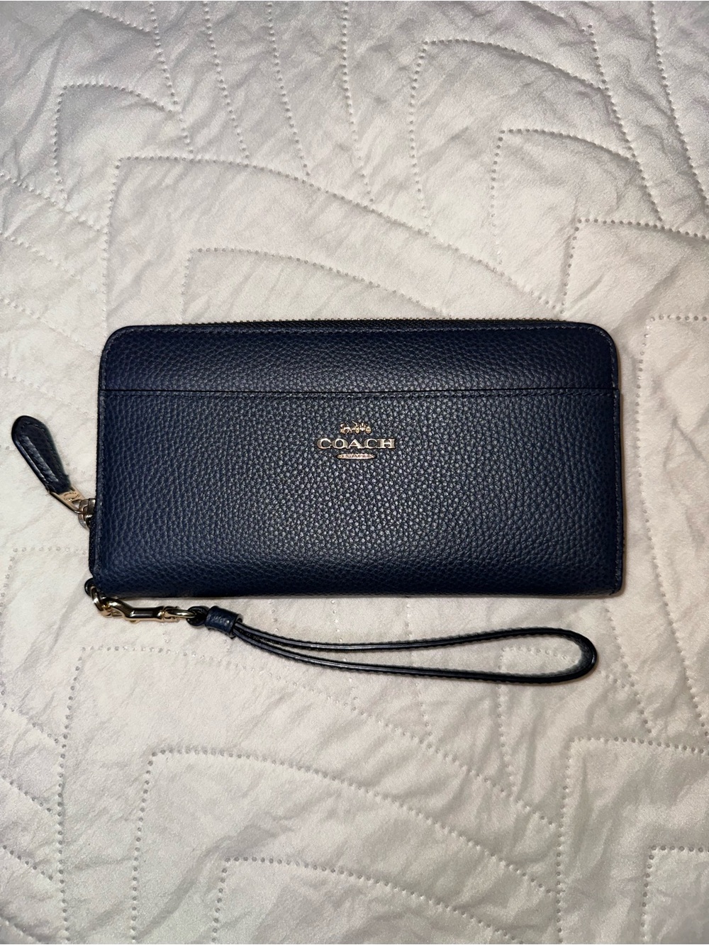 Coach Long Zip Around Wallet